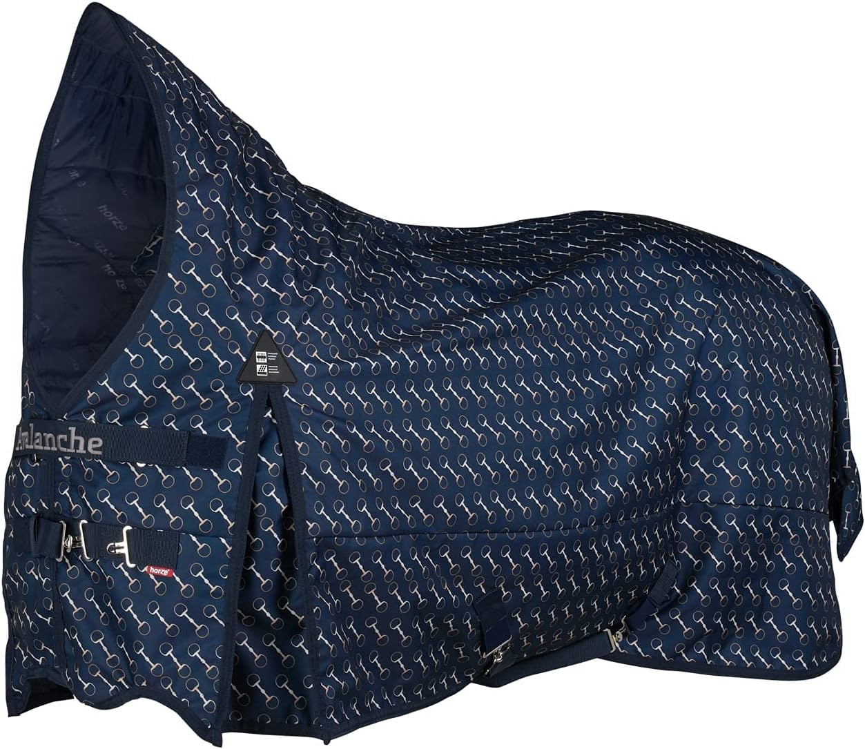 HORZE Avalanche 1200D Lightweight Turnout Blanket with Fleece Lining | Waterproof Horse Rain Sheet